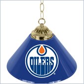 Trademark NHL Edmonton Oilers 14 Inch Single Shade Bar Lamp