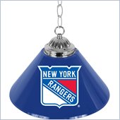 Trademark NHL New York Rangers 14 Inch Single Shade Bar Lamp