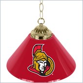 Trademark NHL Ottawa Senators 14 Inch Single Shade Bar Lamp