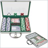 Trademark 200 Chip Ace/King Suited 11.5g Set w/Clear Top Aluminum Case