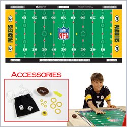 Trademark NFLR Licensed Finger FootballT Game Mat - Packers