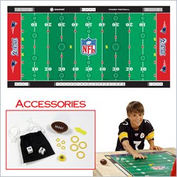 Trademark NFLR Licensed Finger FootballT Game Mat - Patriots