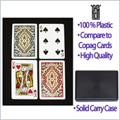 Trademark KEM Narrow Paisley Bridge Playing Cards