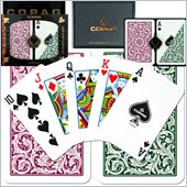 Trademark CopagT Bridge Size Regular Index - Green Burgundy Setup