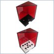 ADD TO YOUR SET: Trademark 6 Deck Discard Holder (Red) with Top