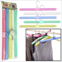 Trademark Global Five Adjustable Foam Hangers