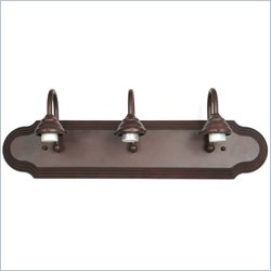 Cymax Stores - Trademark Global Savoy House 3 Light Vanity Strip in New Bronze