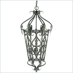 Cymax Stores - Trademark Global Savoy House 3 Light Foyer Pendant in silver