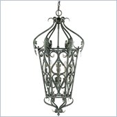 Trademark Global Savoy House 3 Light Foyer Pendant in silver