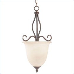Cymax Stores - Trademark Global Savoy House Bryce 2 Light Ceiling Pendant in Sunset Bronze