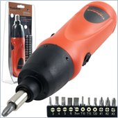 Trademark Global Tools Cordless Screwdriver with 11 bits