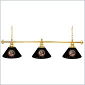 Trademark Global Miller Girl in the Moon 60 Inch 3 Shade Billiard Lamp