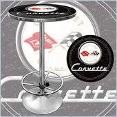 Trademark Global Corvette C1 Pub Table in Black