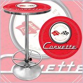 Trademark Global Corvette C1 Pub Table in Red