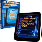 Trademark Global Trademark Home LED Writing Menu Message Board - Black