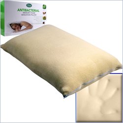 Trademark Global Remedy Antibacterial Memory Foam Pillow