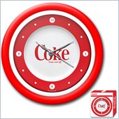 Trademark Global Coca-Cola Clock Neon Retro Style Collectible