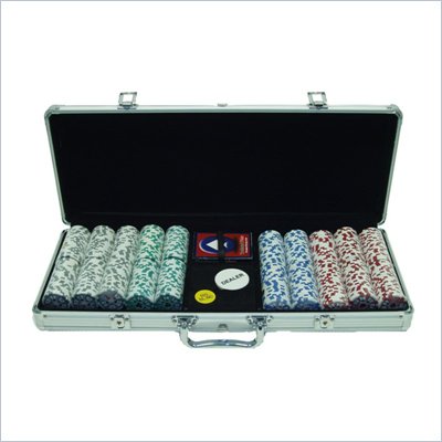 Trademark 500 Chip 11.5g HIGH ROLLER Set w/Aluminum Case