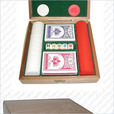 Trademark Poker Chip Gift Set - 100 Chips Plus More!