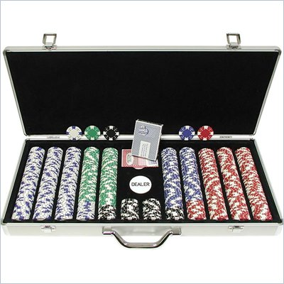 Trademark 650 Chip Ace/King Suited 11.5g Set w/Executive Aluminum Case