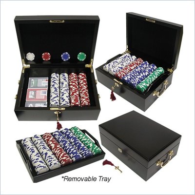 Trademark 500 Royal Suited 11.5 Gram Chips w/ Mahogany Case
