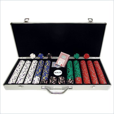 Trademark 650 13 gm Pro Clay Casino Chips With Aluminum Case