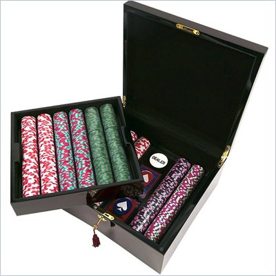 Trademark 750 Chip NexGenT PRO Classic Series Poker Set With Wood Case