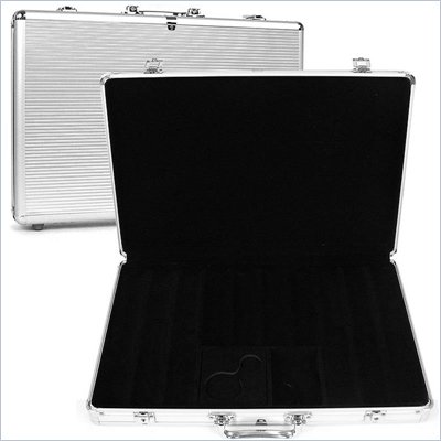 Trademark 650 Capacity Chip Case - Executive Aluminum Hard Side