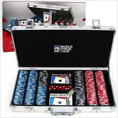 Trademark World Poker TourT 300 Poker Chip Set