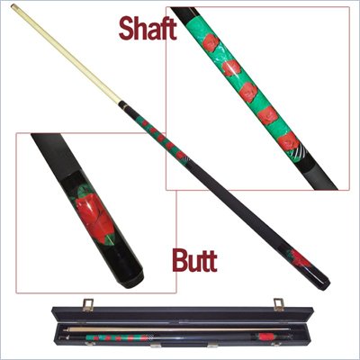 Trademark Blooming Rose Pool Cue