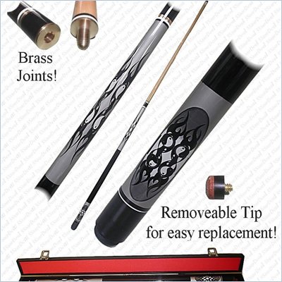 Trademark Ying Yang Designer Pool Stick