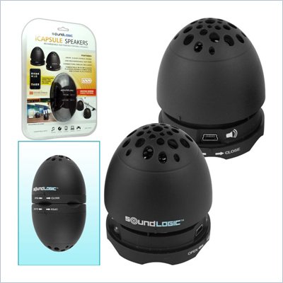 Trademark Global Rechargeable Egg Nesting Speakers USB