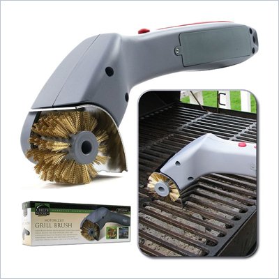 Trademark Global Cordless Motorized BBQ Grill Cleaning Brush