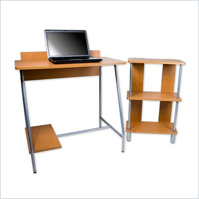 Trademark Global Orispace Office in a Box Desk and Bookcase Combo