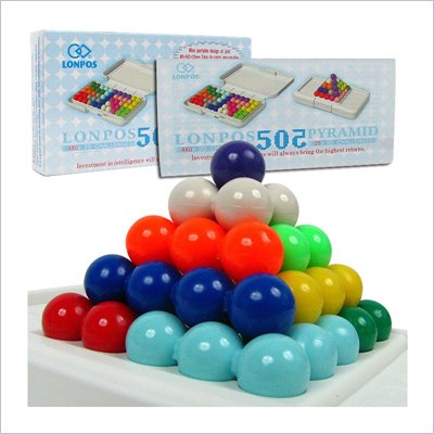 Trademark Global Lonpos 3 Dimensional 505 Brain Intelligence Game