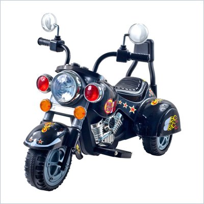 Trademark Global Wild Child Motorcycle - Black - Three Wheeler