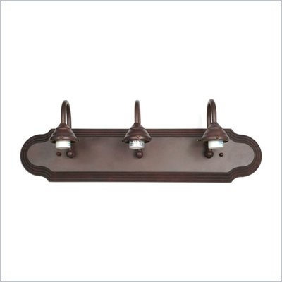 Trademark Global Savoy House 3 Light Vanity Strip in New Bronze