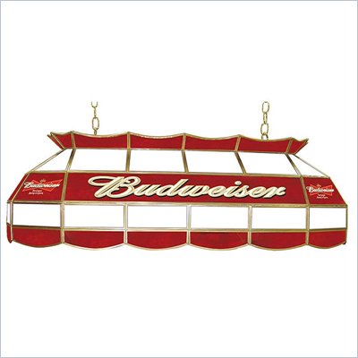 Trademark Budweiser 40" Stained Glass Pool Table Light