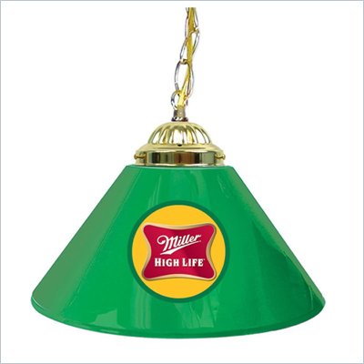 Trademark Miller High Life 14 Inch Single Shade Bar Lamp