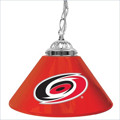 Trademark NHL Carolina Hurricanes 14 Inch Single Shade Bar Lamp