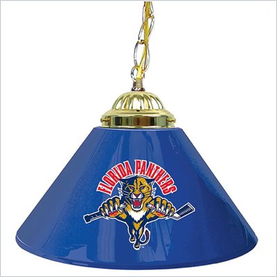 Trademark NHL Florida Panthers 14 Inch Single Shade Bar Lamp