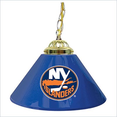 Trademark NHL New York Islanders 14 Inch Single Shade Bar Lamp