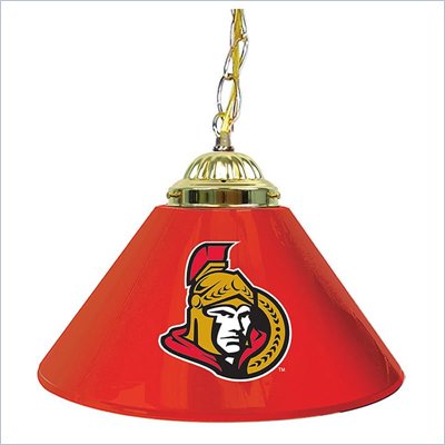 Trademark NHL Ottawa Senators 14 Inch Single Shade Bar Lamp