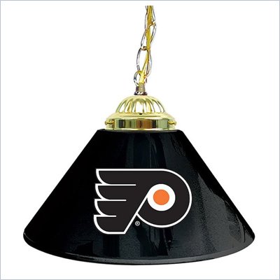 Trademark NHL Philadelphia Flyers 14 Inch Single Shade Bar Lamp