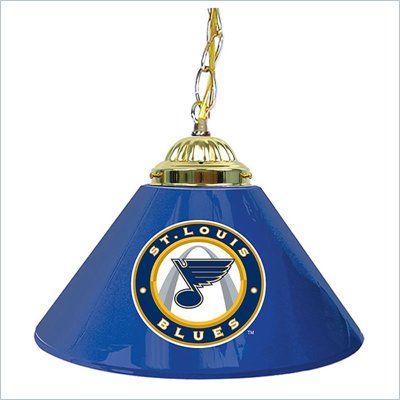 Trademark NHL St. Louis Blues 14 Inch Single Shade Bar Lamp