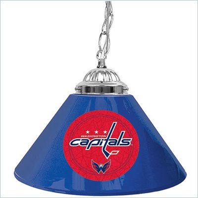 Trademark NHL Washington Capitals 14 Inch Single Shade Bar Lamp