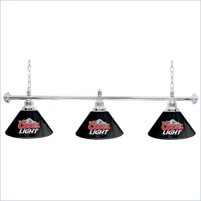 Trademark Coors Light 60 Inch 3 Shade Billiard Lamp