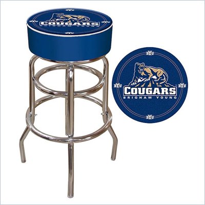 Trademark Retro BYU Padded Bar Stool