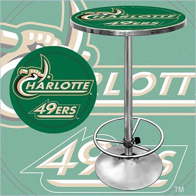 Trademark University of North Carolina Charlotte Pub Table