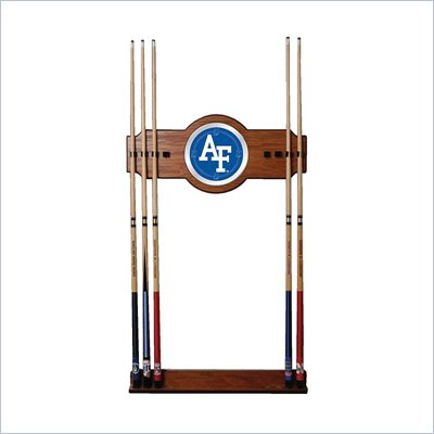Trademark Air Force Wood and Mirror Wall Cue Rack
